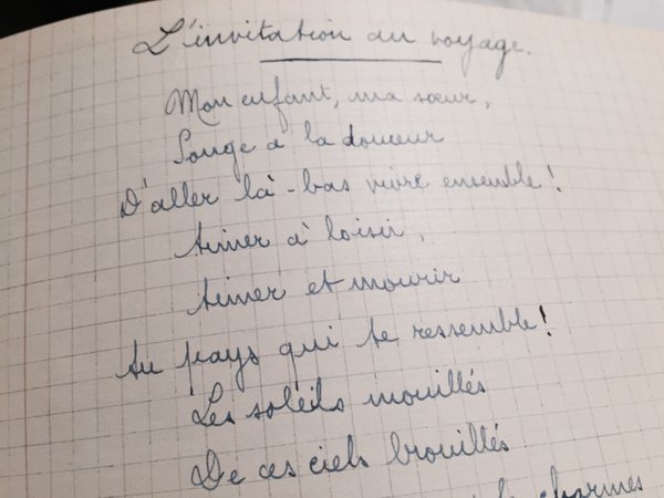 There is also “L’invitation au voyage”, a poem from Charles Baudelaire #MadeleineprojectEN https://t.co/mEpNtSe59K